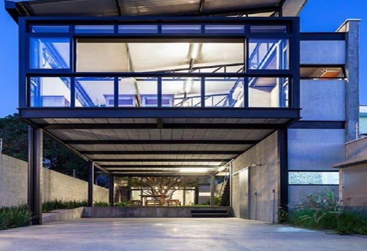 Nhà khung thép , nhà thép tiền chế