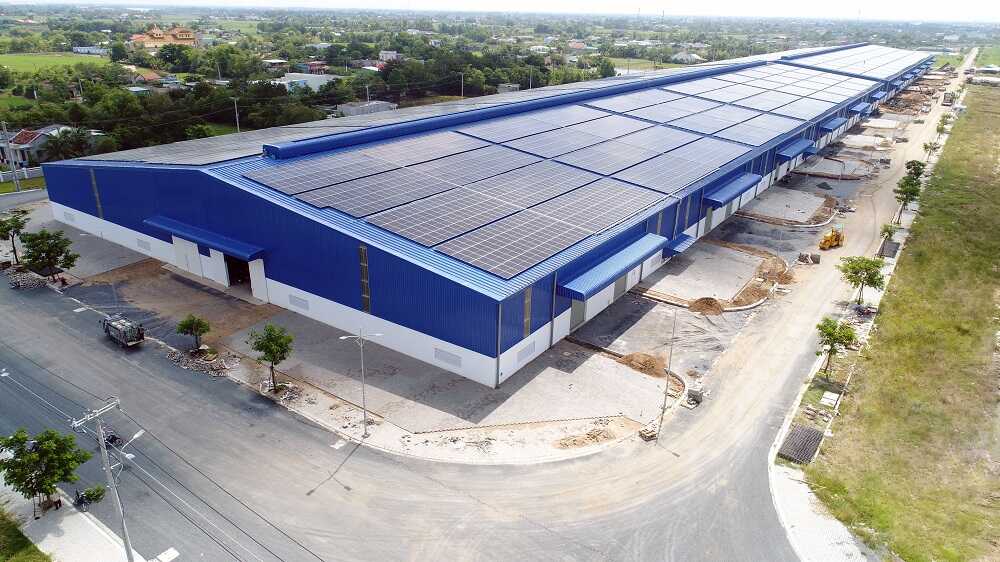 Nhà Xưởng Khung Thép Hiện Đại Nhà Xưởng Khung Thép Hiện Đại